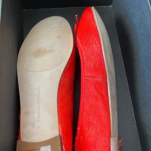 Banana Republic Calf Flats